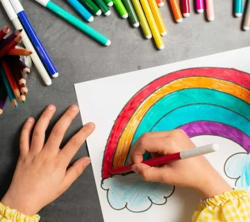 نقاشی کردن کودک